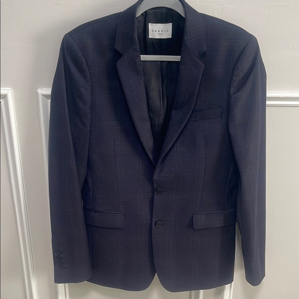 SANDRO Paris Wool Blazer